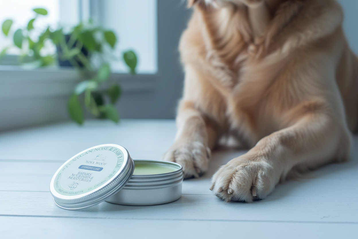 Natural Dog Paw Balm - Vegan Nose & Paw Pad Moisturizer | SwiftGroom